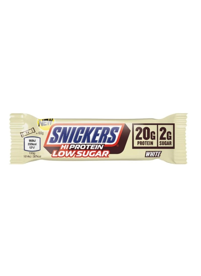Snickers Snickers High Protein Low Sugar White Chocolate Bars 57g Pack of 12  - Image 2