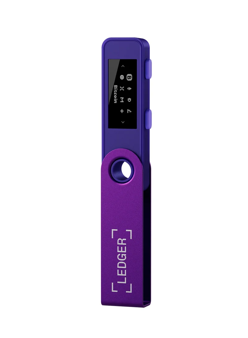 Ledger Amethyst Purple Nano S Plus Hardware Wallet | Safest Crypto & NFT  Cold Storage, OLED Screen, Type-C Connectivity, 5000+ Coins Supported, for  Android, MacOS & Windows - Amethyst Purple | Best Price UAE