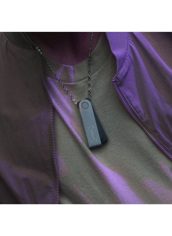 Ledger - Nano S Plus Hardware Wallet | Safest Crypto & NFT Cold Storage, OLED Screen, Type-C Connectivity, 5000+ Coins Supported, for Android, MacOS & Windows - Amethyst Purple - Image 1
