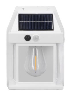 بيوينتي Outdoor Solar Fence Wall LED Light Tungsten Filament Bulb Night Lamp For Courtyard Backyard Garden And Garage Decorative  - Image 2
