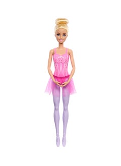 Barbie Ballerina Doll, Blonde Fashion Doll Wearing Purple Removable Tutu, Posed With Ballet Arms & “En Pointe” Toe Shoes  - Image 5