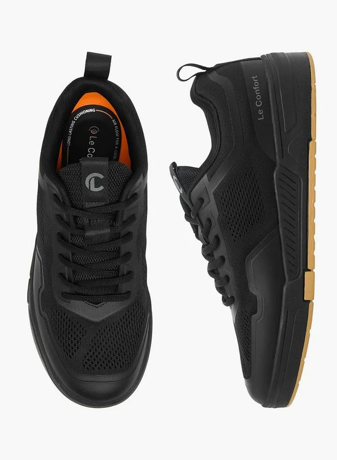 لو كونفورت Men Lace-Up Ankle Sneakers