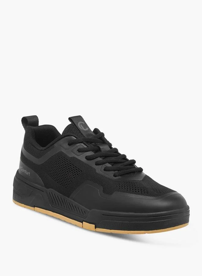 لو كونفورت Men Lace-Up Ankle Sneakers
