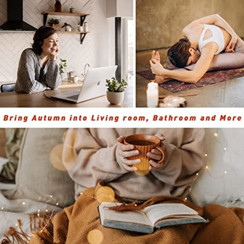 Diffuser and candle making fragrance oils for autumn: pine, orange cinnamon, pumpkin pie, maple syrup scents in 10 ml glass bottles, natural aroma, warm earthy tones, long-lasting scent throw - Image 5