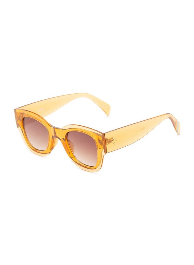 Foster Grant Unisex Adult Luv Don'T Quit Sunglasses Sunglasses, Crystal Tan, 46Mm Us  - Image 1