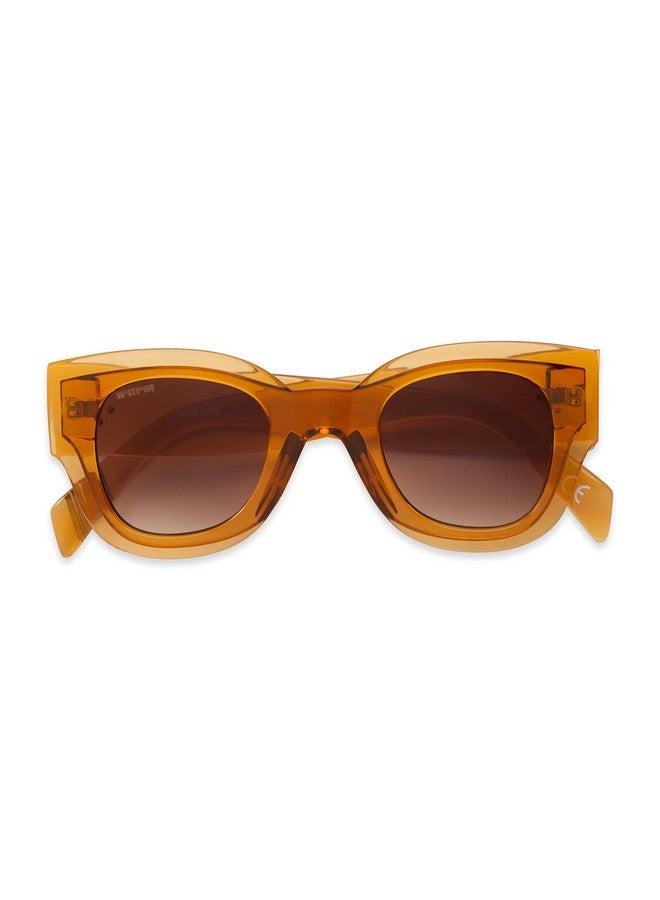 Foster Grant Unisex Adult Luv Don'T Quit Sunglasses Sunglasses, Crystal Tan, 46Mm Us  - Image 2