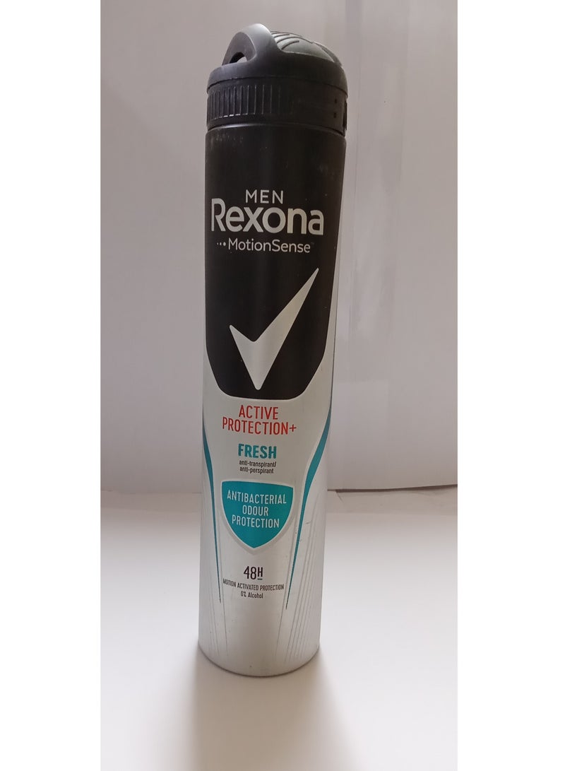 Rexona Deodorant spray for men refreshing antibacterial 200 ml