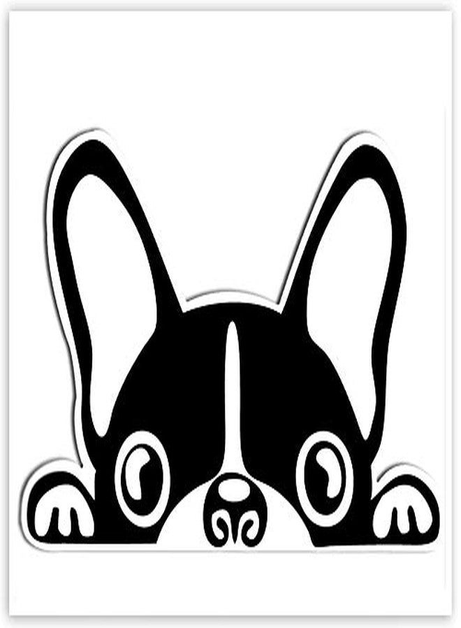 SkinoEu 1 x PVC French Bulldog Car Sticker Decal Gifts B 88 - Image 1