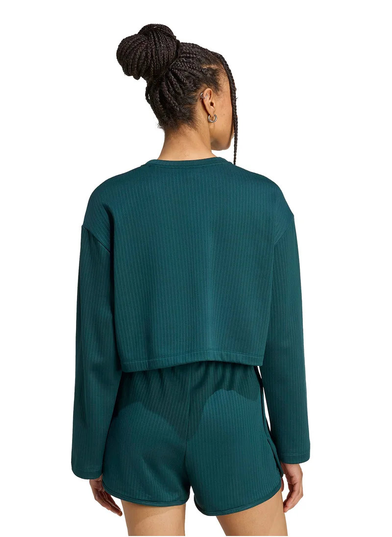 adidas Originals Essential Wide Ribbed T-Shirt
