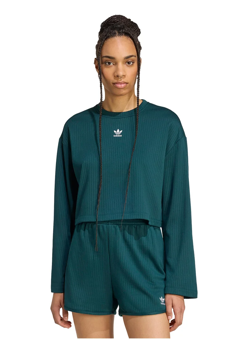 adidas Originals Essential Wide Ribbed T-Shirt