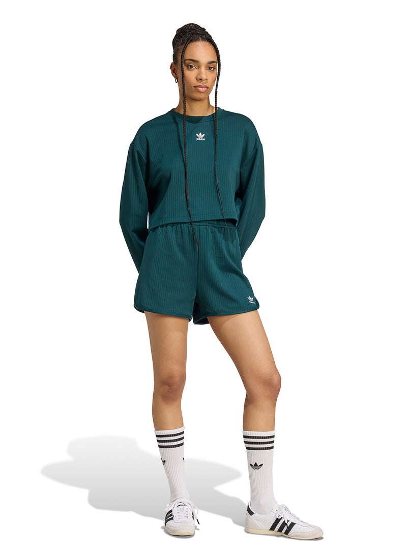 adidas Originals Essential Wide Ribbed T-Shirt  - Image 5