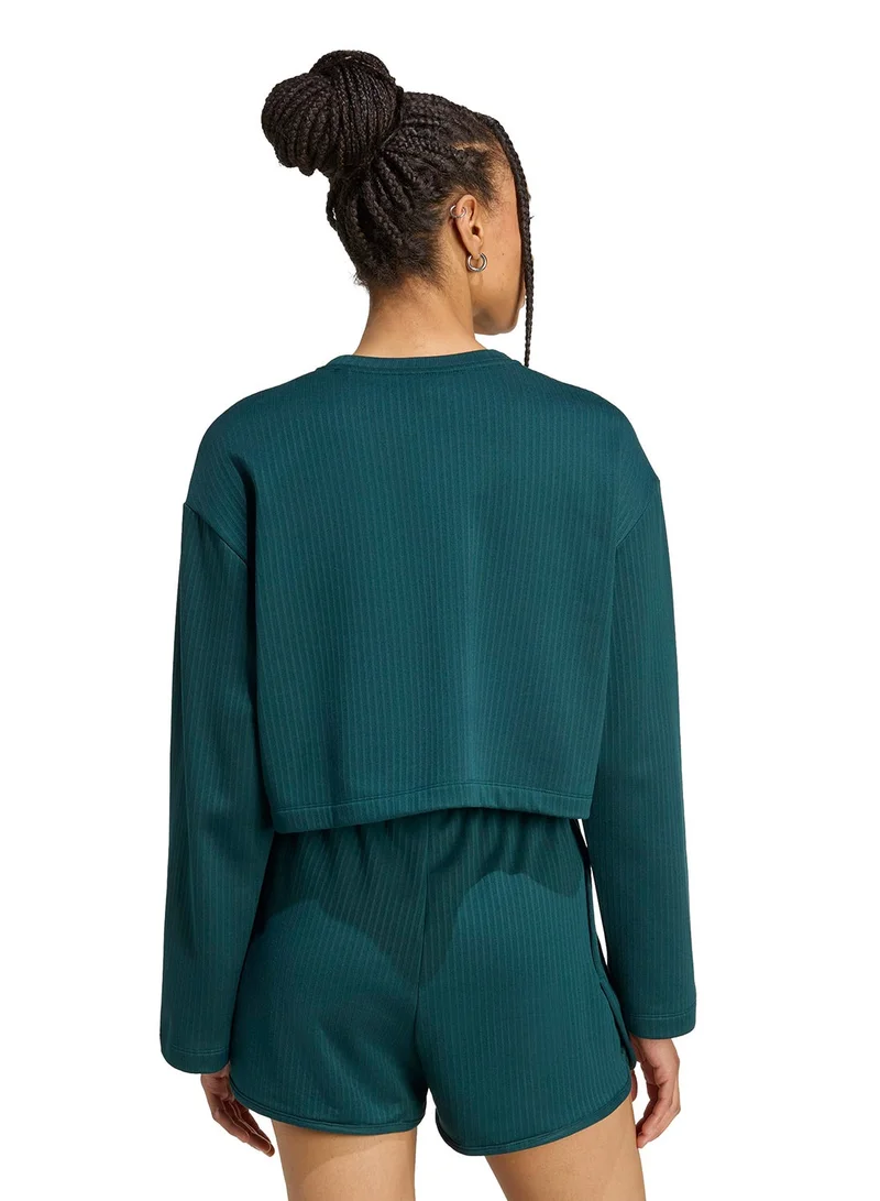 adidas Originals Essential Wide Ribbed T-Shirt
