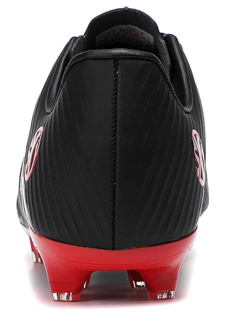 SKY WING Boy And Girl Soccer Shoes kids FG Sole Sport Shoes Flexible Athletic Outdoor Cleats Lace Up Light Weight Training Football Shoes - Image 4