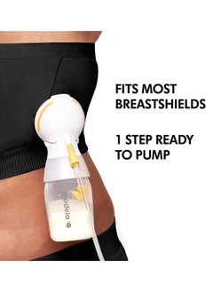 Medela Easy Expression Hands-Free Pumping Bra Black Extra Large  - Image 2