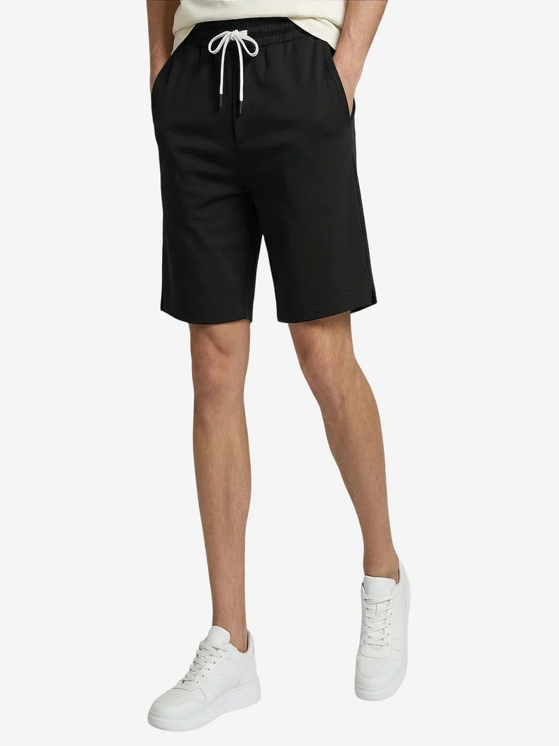 TOMMY Men's Mid Waist Jersey Shorts