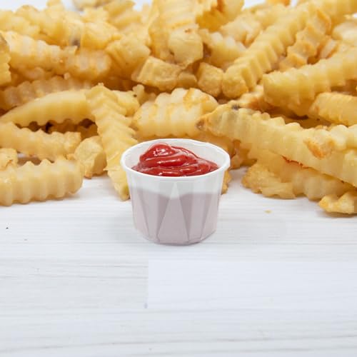 Solo 075-2050 0.75 oz Treated Paper Portion Cup (Case of 5000) - Image 2