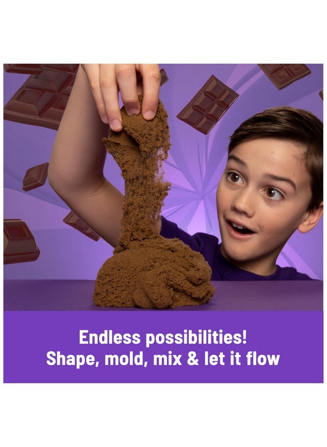 Kinetic Sand - Ice Cream Scents 3-Pack, 2Lbs Of Strawberry, Chocolate, And Vanilla Scented Play Sand, Toys For Kids Ages 3+ - Image 1