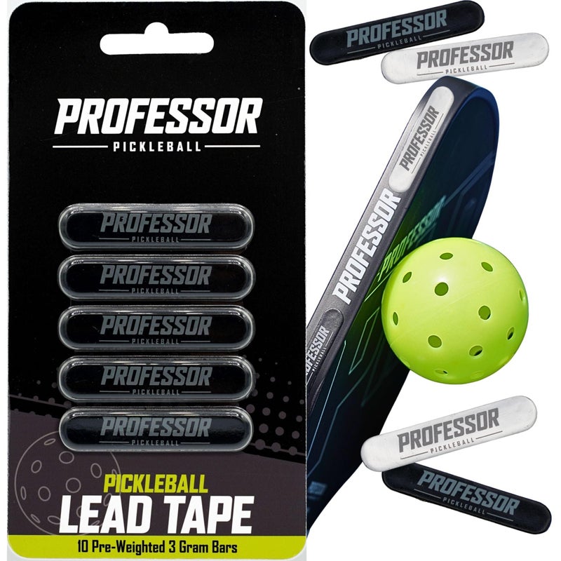 Professor Pickleball Lead Tape - Black - Image 1