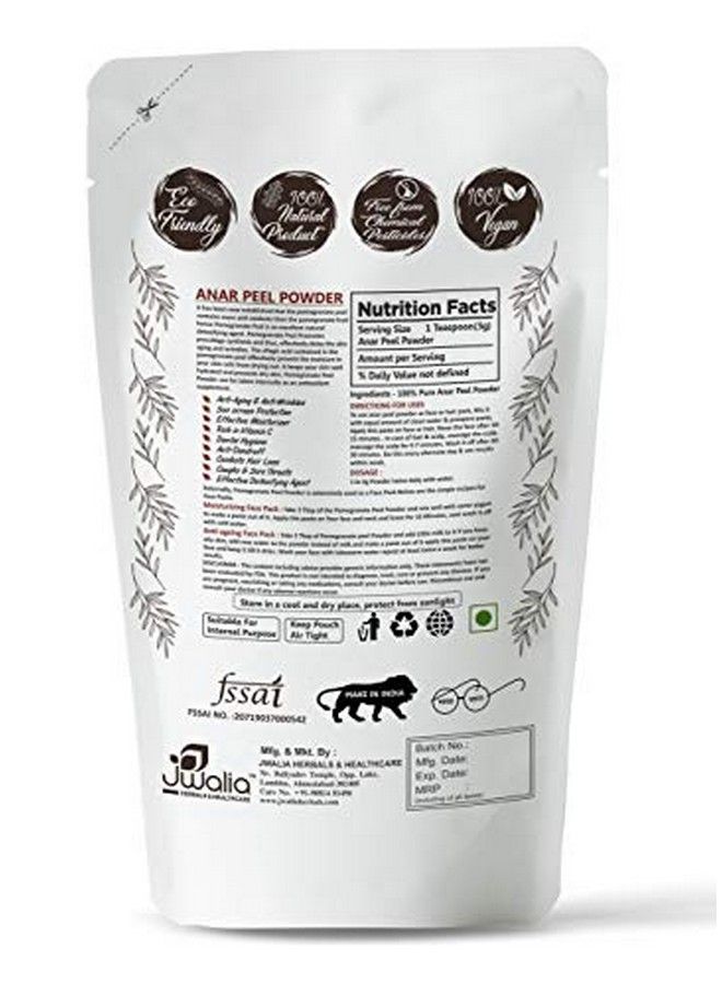 myherb 100% Pure Natural Organic Anar Peel Powder (Pumegranate Peel Powder) ;; For Hair And Face Care ;; For Skin ;; For Men And Women227 Gm/0.5 Lbs - Image 5