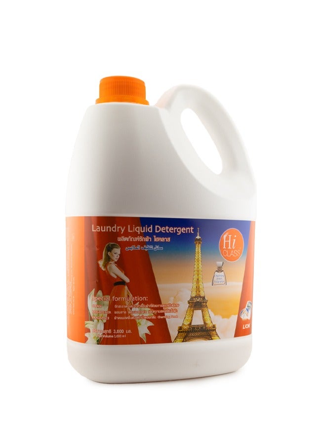 Hi Class Liquid Detergent Charming Fresh 3000 ml