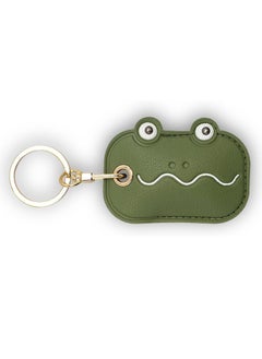 Keychain Case Holder Compatible with Apple AirTag, Leather,Anti-Scratch Protective Air Tag Cover for Keys