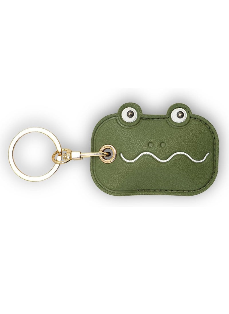 Generic - Keychain Case Holder Compatible with Apple AirTag, Leather,Anti-Scratch Protective Air Tag Cover for Keys - Image 1