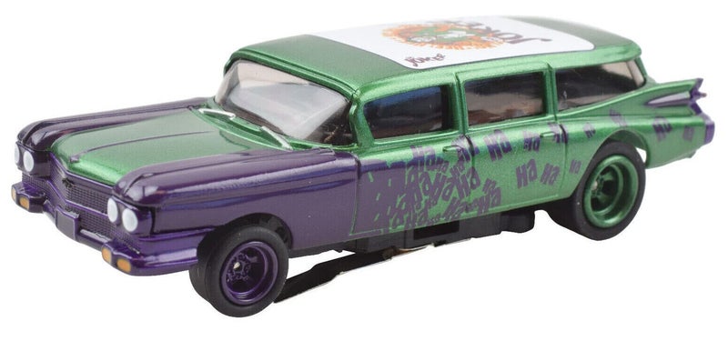 PH Premium Hobbies Auto World x Premium Hobbies 4Gear Batman The Joker 1959 Cadillac HO Scale Slot Car CP7944 - Image 4