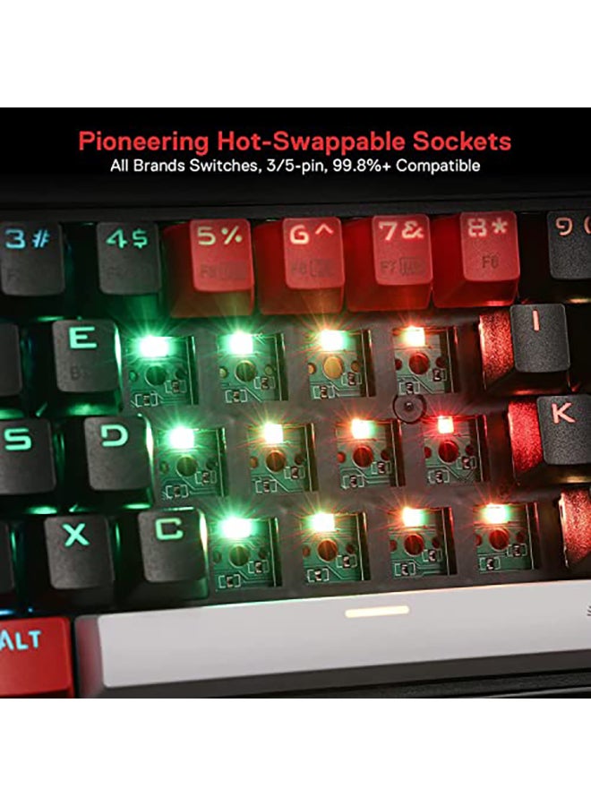 ريدراجون لوحة مفاتيح كاستور-K631RGB برو - Image 2