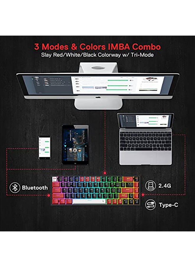 ريدراجون لوحة مفاتيح كاستور-K631RGB برو - Image 4