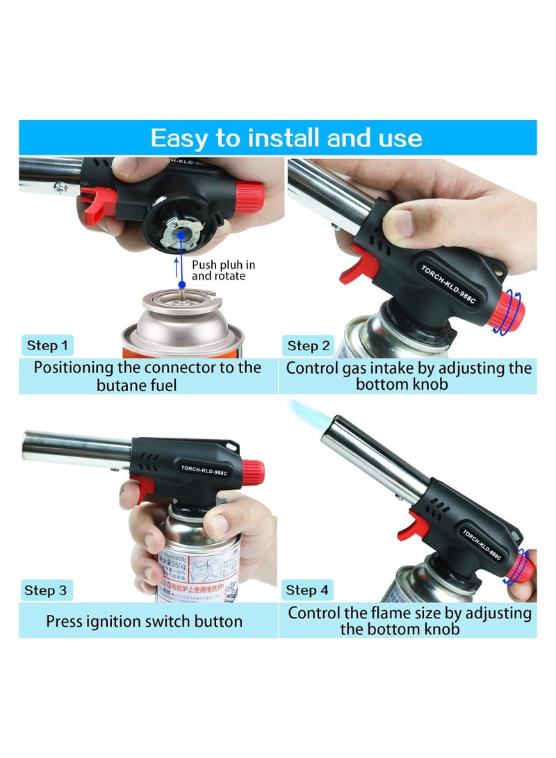 Asmaco Butane Gas Can -28 pieces-Butane Gas Cartridge for Camping Stoves, Picnic Stove,BlowTorch ,Portable Stove- HIGH Performance Gas Mix | Butane GAS for Stoves-220gm x 28pc-Portable stove gas-butane gas Cartridge - Image 4