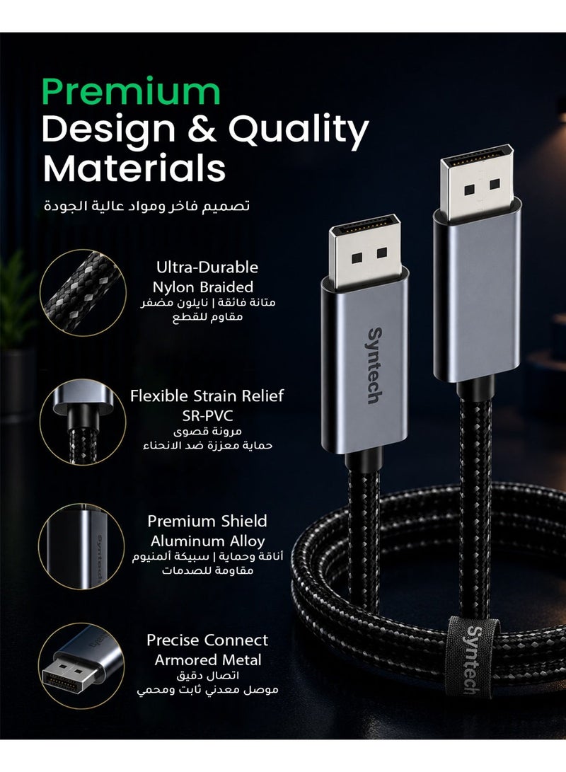 Syntech USB C to HDMI Cable up to 4K@30Hz | 1.8m - Image 2
