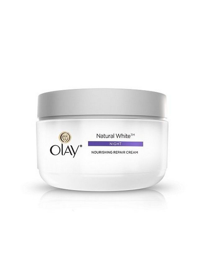 Olay Natural White 7 In One Night Nourishing Repair Cream 50G - Image 3