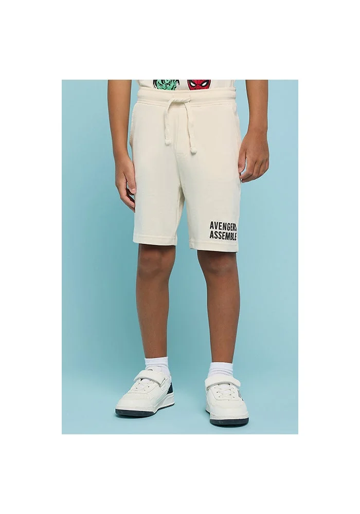 R&b Printed Shorts with Drawstring Waist
