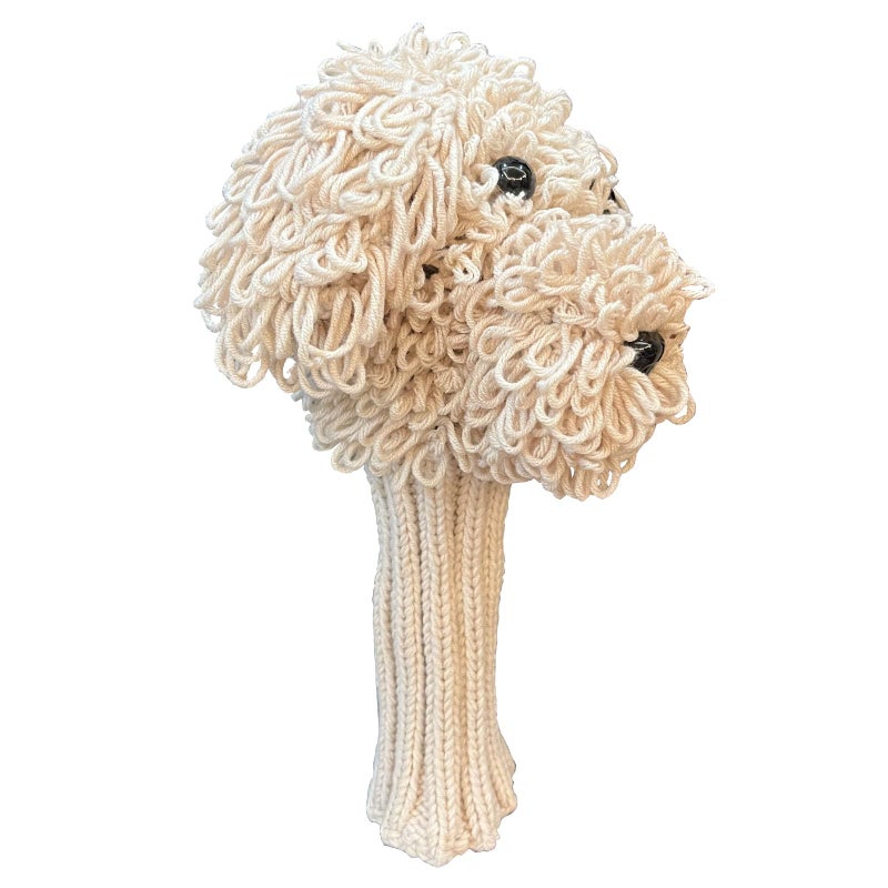 Stitch-Witch Funny Golf Headcover, Handmade Crochet Finished Goldendoodle Golden Doodle Animals Plush Driver Headcover - Image 5