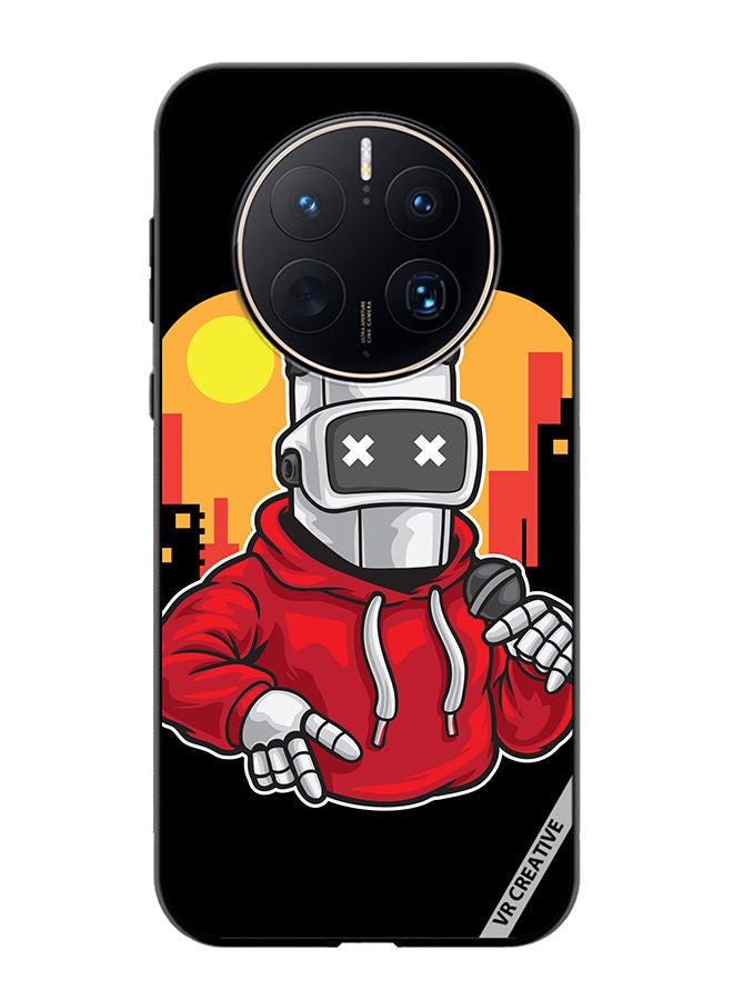 VR CREATIVE Protective Case Cover For Huawei Mate 50 Pro Robot Dancer Design Multicolour - Image 1
