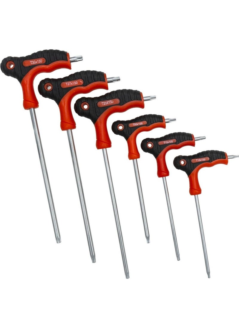 TiTi 6029 T Type Torx Allen Key Set 6 Pieces  - Image 1