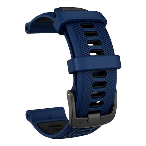 ISABAKE Watch Band for Garmin Forerunner 965/945/970/955/935, 22mm Silicone Replacement Strap for Fenix 5/Fenix 6/Approach S60 - Image 2