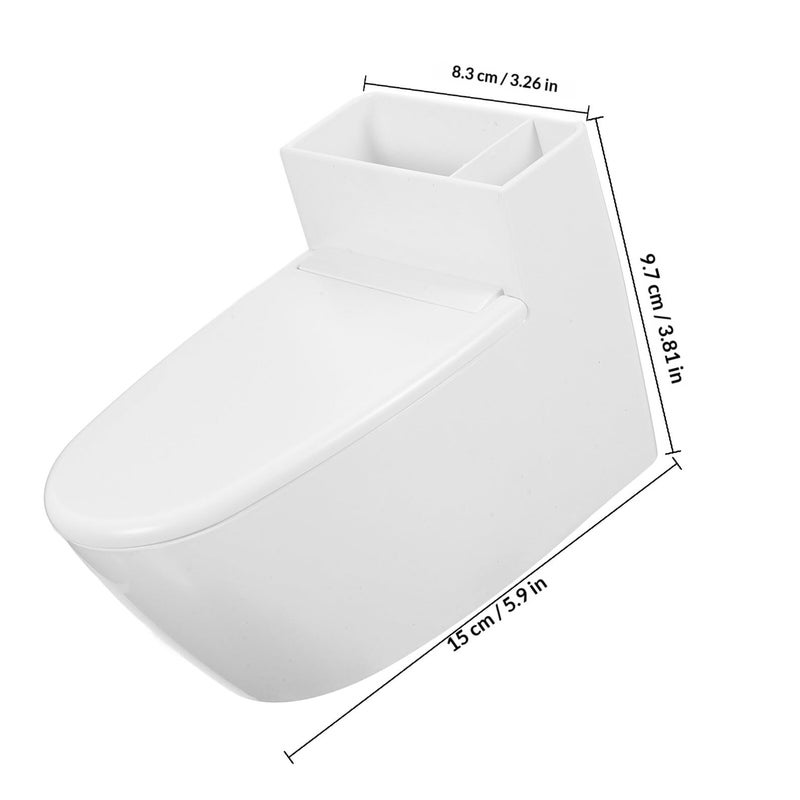 Vintage Ceramic Wall Mount Ashtray With Lid Windproof For Home Office Bathroom - Image 3