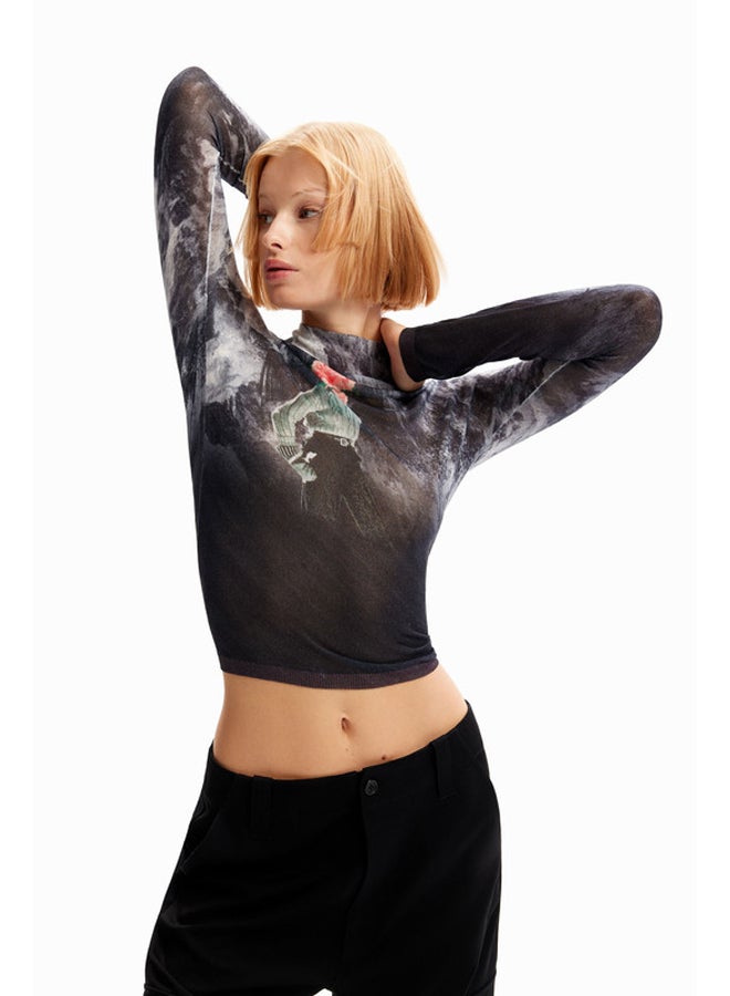 DESIGUAL سترة جميلة غير واضحة المعالم - Image 4