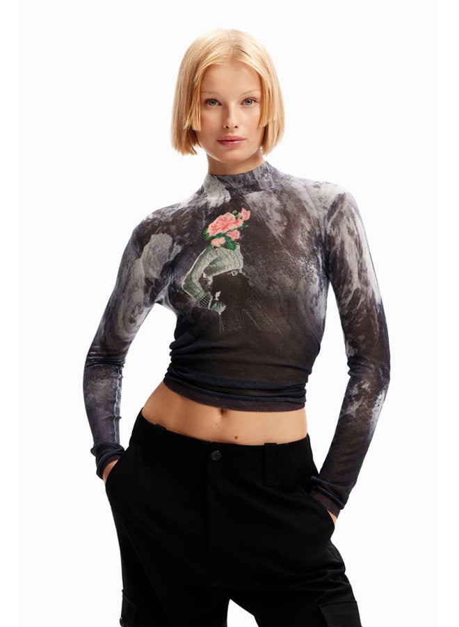 DESIGUAL سترة جميلة غير واضحة المعالم - Image 1