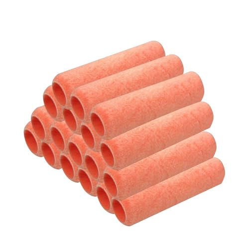 KingOrigin King Origin Paint Roller Covers, 18 Pack, 9 Inch Paint Roller, 3/8 Nap High Dense Roller Covers for Smooth and Textured Rough Surfaces - Image 1