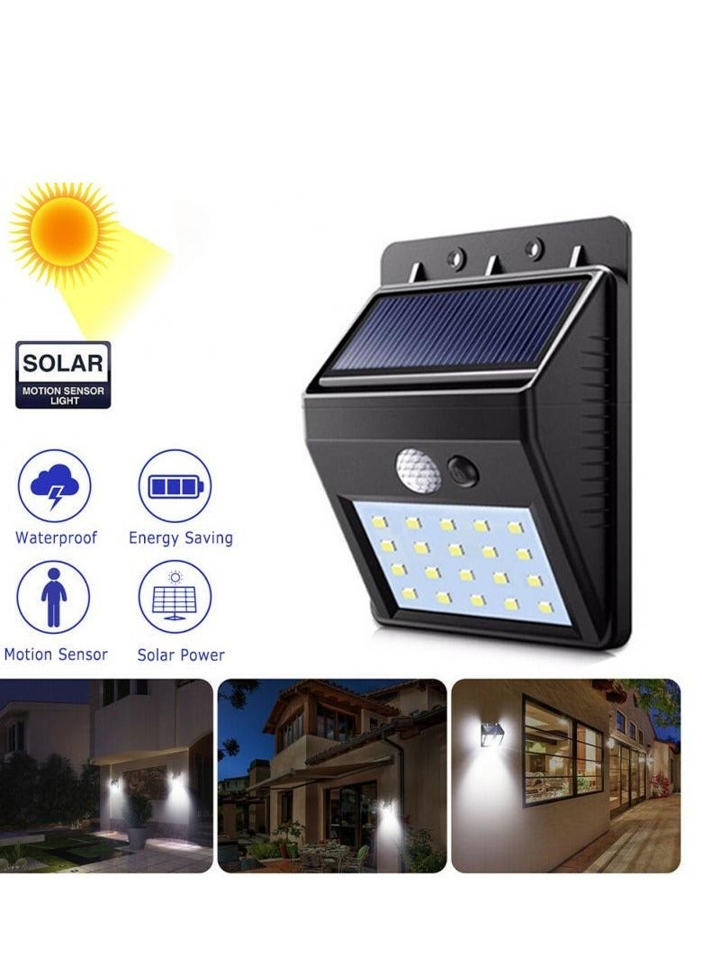 ELTRAZONE LED Bright Outdoor Security Lights with Motion Sensor Solar Powered Wireless Waterproof - Image 3
