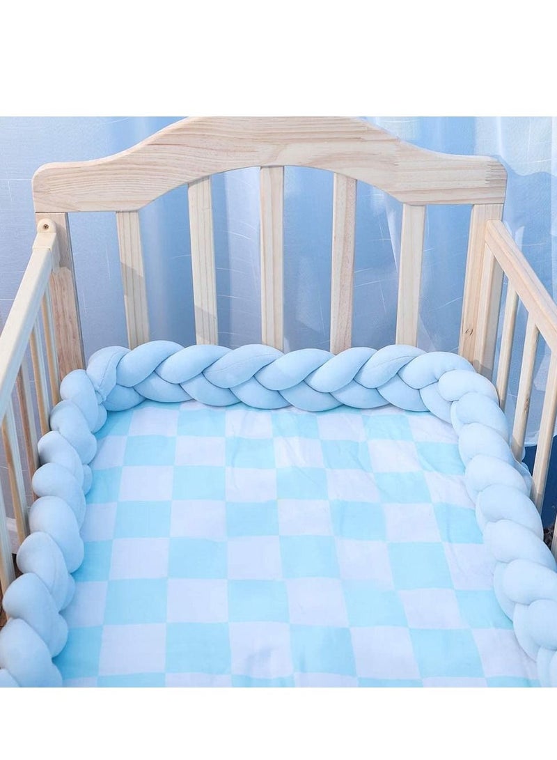 SYOSI Arm Knitting Yarn for Chunky Braided Knot Throw Blanket DIY Soft Extra Cotton Washable, Bulky Giant Yarn for Weave Craft Crochet Sofa Blanket Pillow Pet Bed (3CM W / 36Feet L, 1.1LB) - Image 5