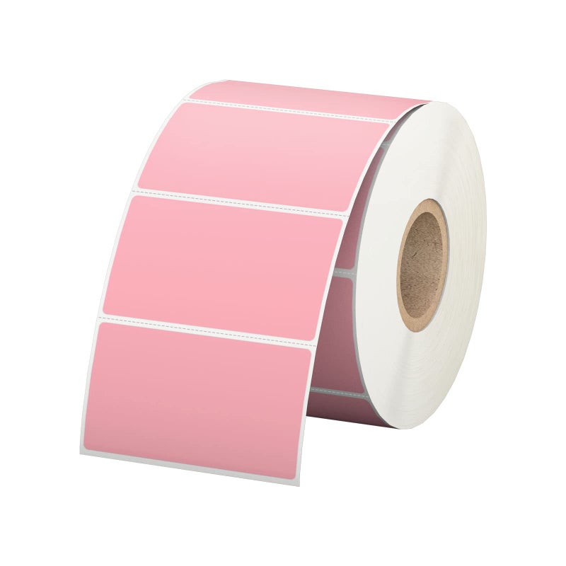 Anylabel 2.25" x 1.25" Pink Direct Thermal Labels, Replacement for Self-Adhesive Address Shipping Barcode Thermal Stickers, Compatible with Rollo & Zebra Thermal Label Printer(1 Roll, 1000 Labels) - Image 1