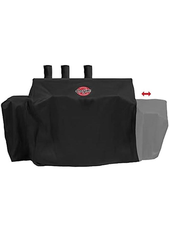 Char-Griller - 8080 3 Burner Dual Fuel Expandable Gas And Charcoal Outdoor Grill Cover Black 29 X 65 X 49 - Image 1