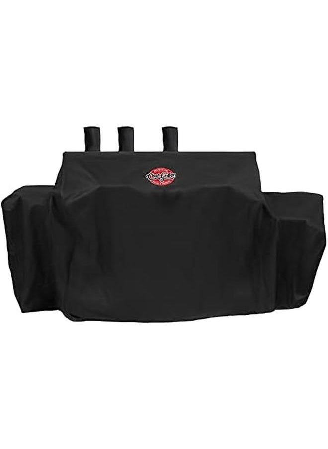 Char-Griller - 8080 3 Burner Dual Fuel Expandable Gas And Charcoal Outdoor Grill Cover Black 29 X 65 X 49 - Image 1