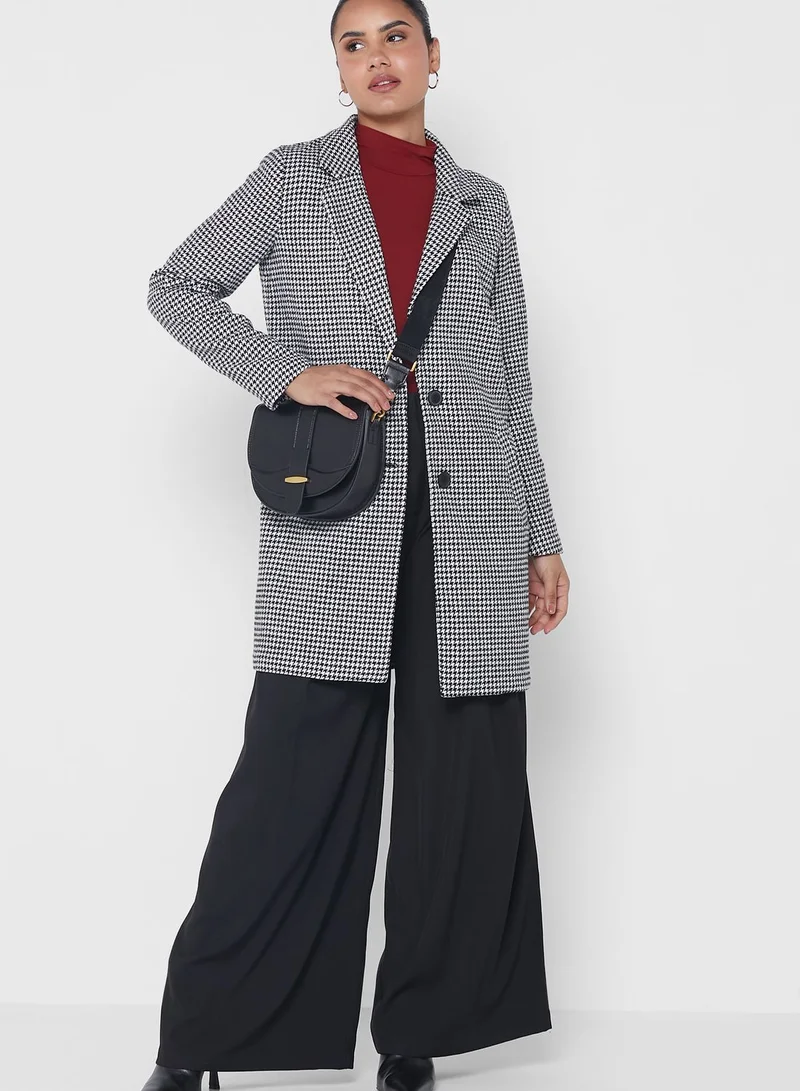 Jacqueline de Yong Pocket Detail Longline Jacket