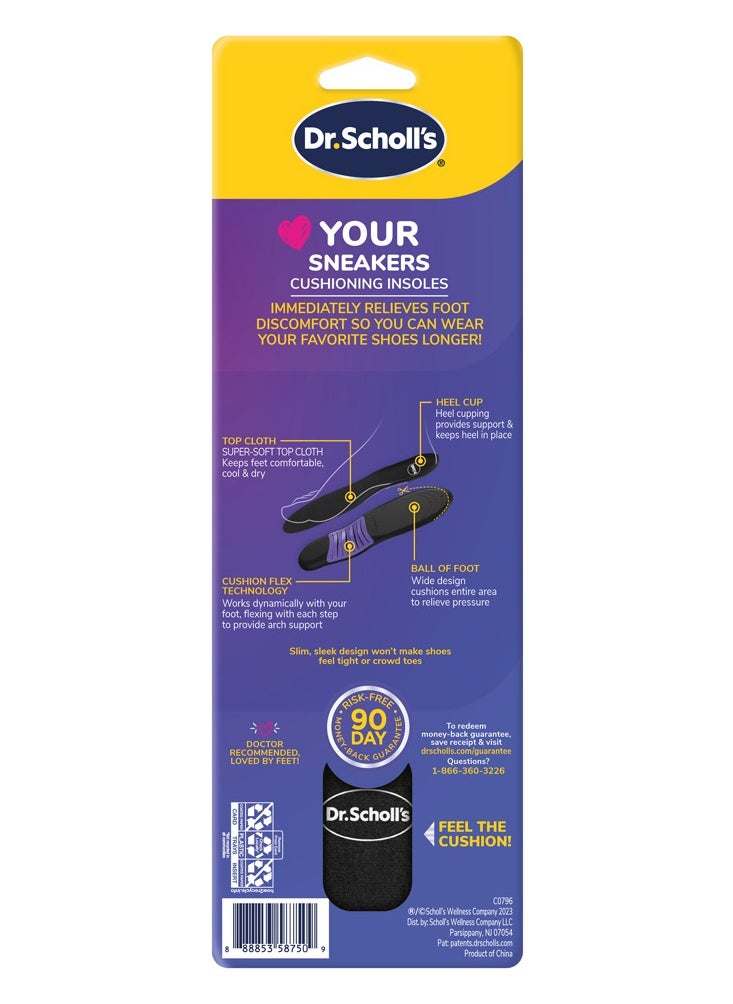 Dr. Scholl's DR. SCHOLL'S STYLISH STEP SOFT CUSHIONING INSOLES FOR SNEAKERS  - Image 2
