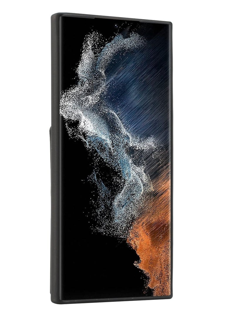 Suteni Back Cover Card Slots Leather Phone Case for Samsung - Image 2