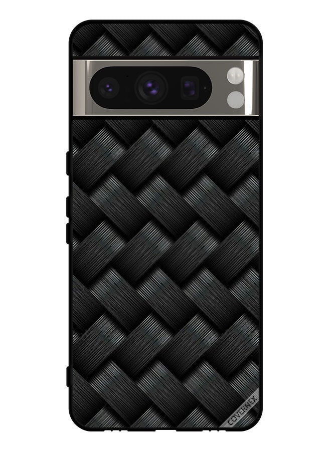 Covernex Protective Case Cover For Google Pixel 8 Pro Dark Stripes Pattern - Image 1